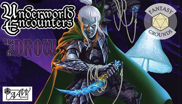 Fantasy Grounds - Rise of the Drow: Underworld Encounters Steam capsule image