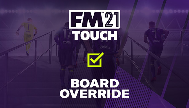 Football Manager 2021 Touch - Board-Override Steam capsule image
