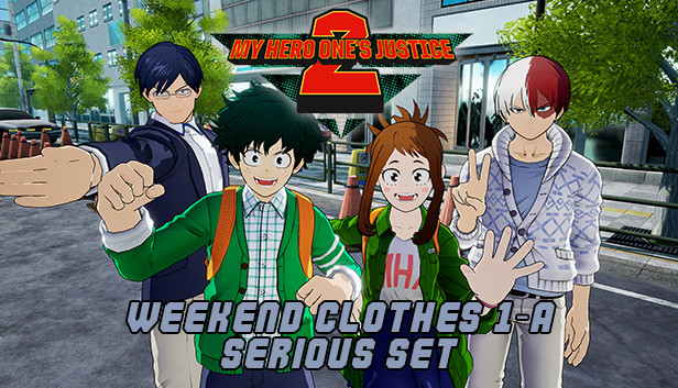 MY HERO ONE'S JUSTICE 2 Weekend Clothes 1-A Serious Set Steam capsule image