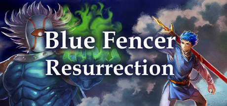 Blue fencer Resurrection Cover Image