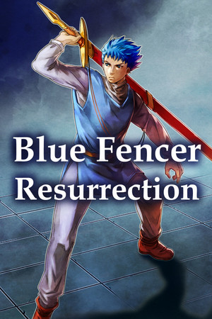 Blue fencer Resurrection cover art