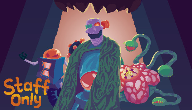 Staff Only Steam capsule image