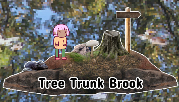 Tree Trunk Brook Steam capsule image