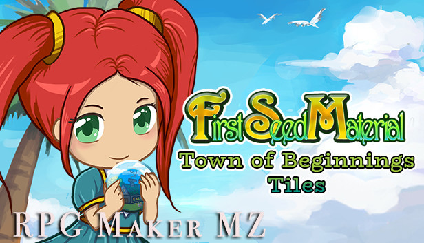RPG Maker MZ - FSM: Town of Beginning Steam capsule image