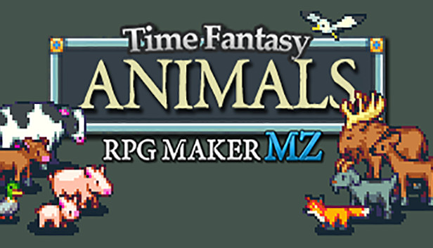 RPG Maker MZ - Time Fantasy Add-on: Animals Steam capsule image