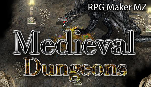 RPG Maker MZ - Medieval: Dungeons Steam capsule image
