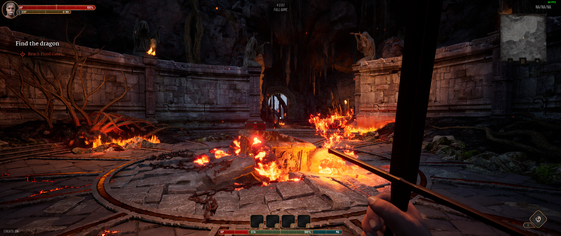 LORDS OF THE FALLEN + FACIL! ARMA MAIS FORTE - MONSTRO DE CARNE