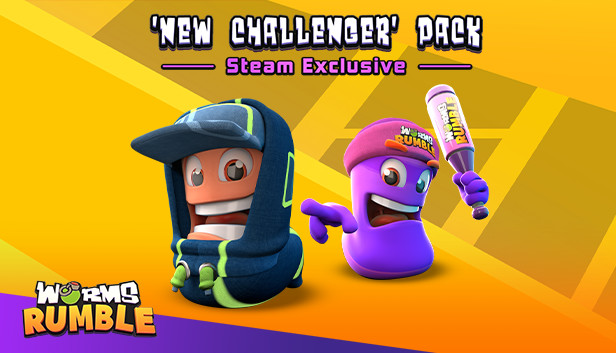 Worms Rumble - New Challengers Pack Steam capsule image