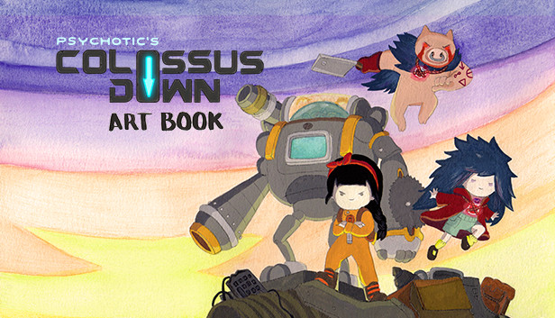 Colossus Down - Digital Art Book Steam capsule image