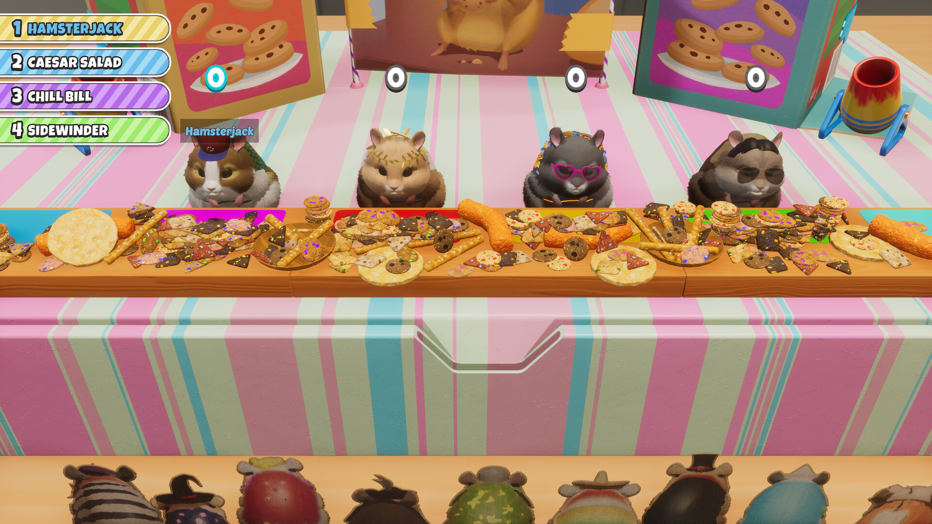 Hamster Land - Cute Pets Hamsters Column Matches Up Games on the