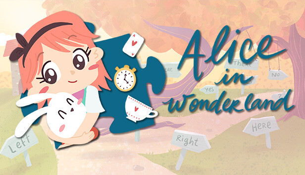 Alice in Wonderland - a jigsaw puzzle tale Steam capsule image