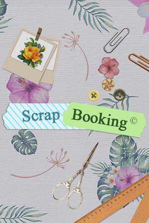 Scrapbooking cover art
