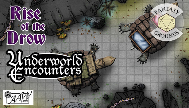 Fantasy Grounds - Rise of the Drow: Underworld Encounters Steam capsule image
