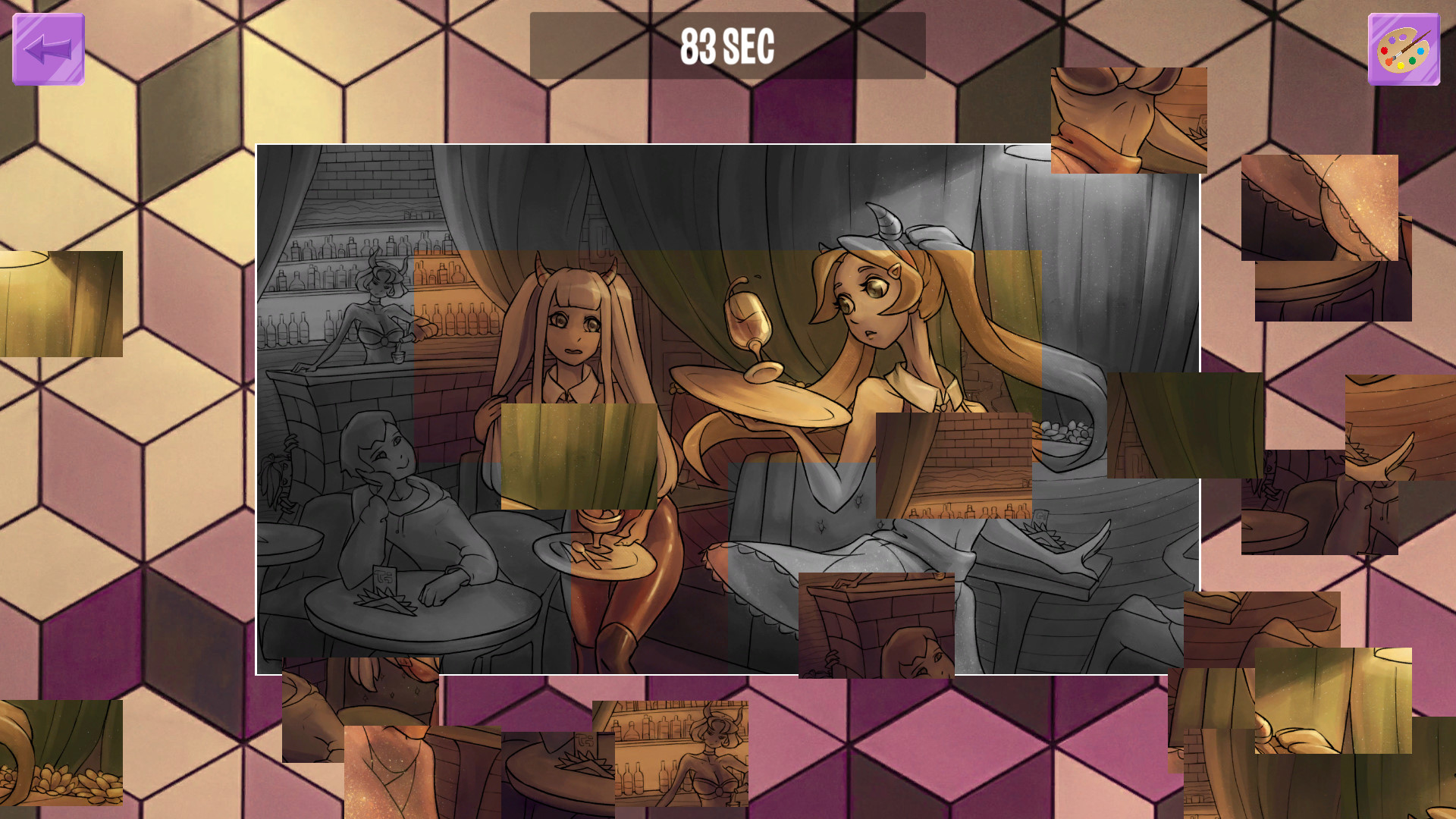 Girls On Puzzle Steam CD Key