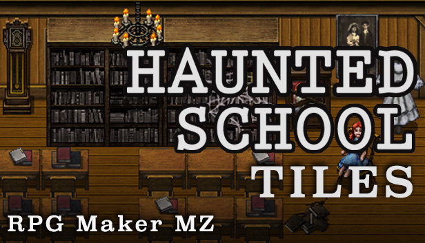 RPG Maker MZ - Haunted School Tiles Steam capsule image