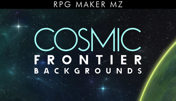 RPG Maker MZ - Cosmic Frontier Backgrounds Steam capsule image