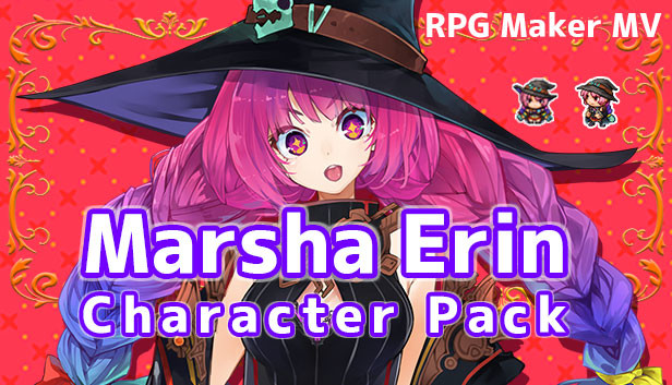 RPG Maker MV - Marsha Erin Character Pack Steam capsule image