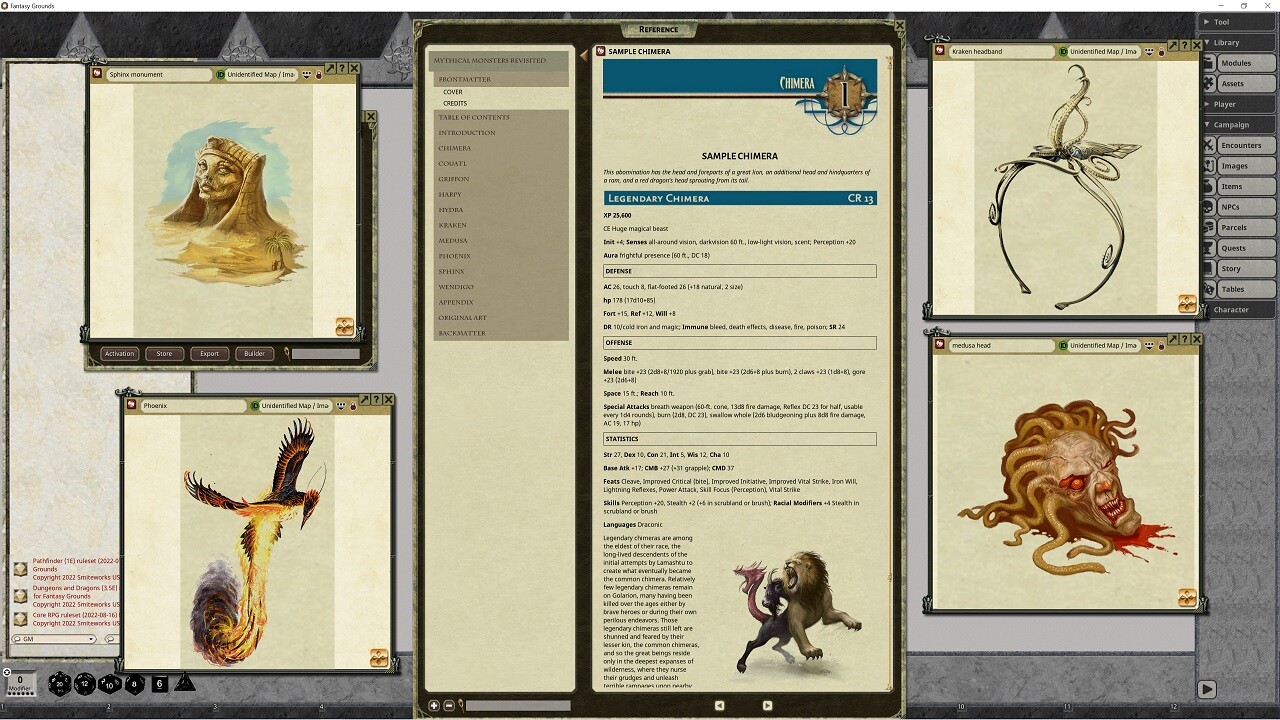 Fantasy Grounds - Pathfinder RPG - Campaign Setting: Mystery Monsters  Revisited on Steam