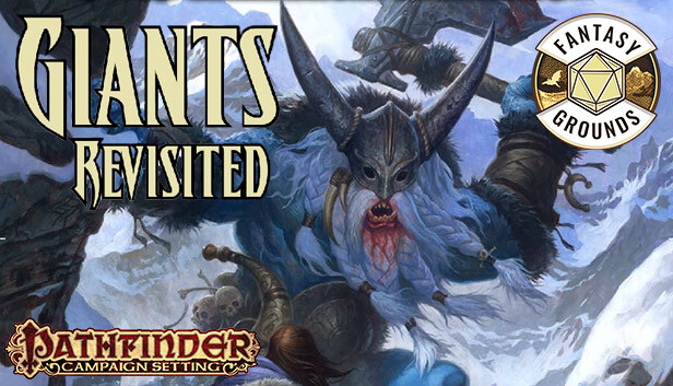Fantasy Grounds - Pathfinder RPG - Campaign Setting: Giants Revisited Steam capsule image