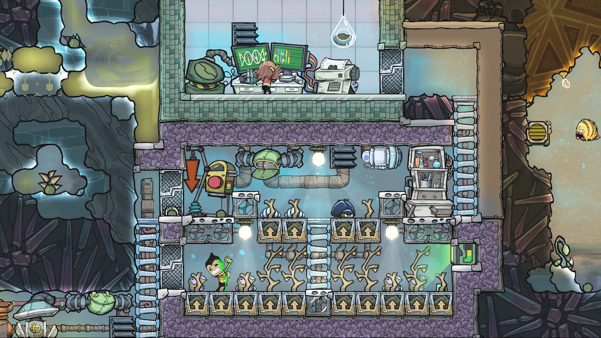 Væsen vi Den fremmede Save 20% on Oxygen Not Included - Spaced Out! on Steam