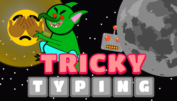 Tricky Typing Steam capsule image