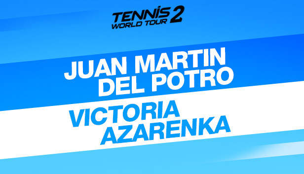 Tennis World Tour 2 - Juan Martin Del Potro & Victoria Azarenka Steam capsule image