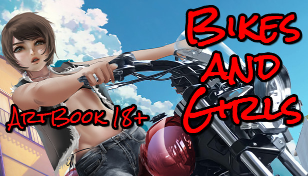 Bikes and Girls - Artbook 18+ Steam capsule image