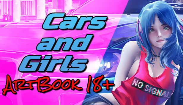 Cars and Girls - Artbook 18+ Steam capsule image