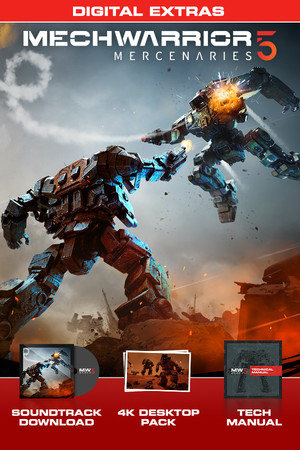 MechWarrior 5: Mercenaries - Digital Content mobile game logo