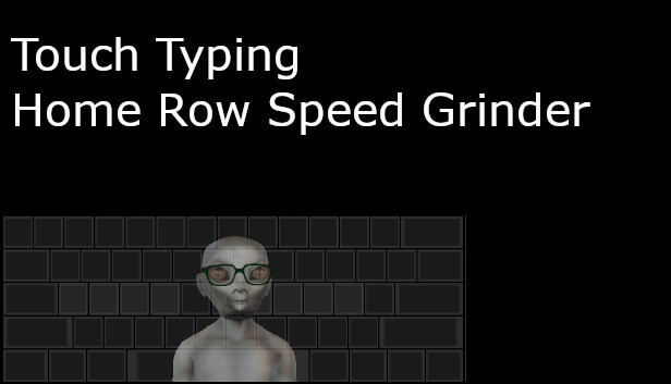Touch Typing Home Row Speed Grinder - iReact Alien Skin They Are Among Us Steam capsule image