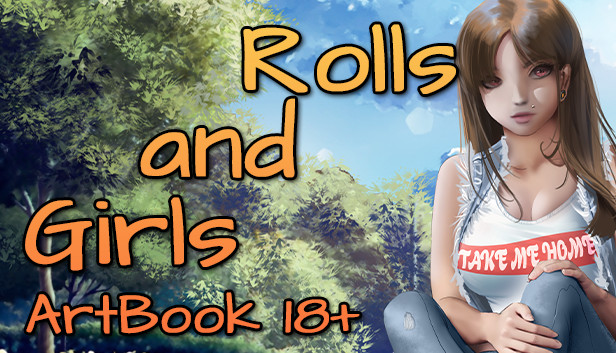 Rolls and Girls - Artbook 18+ Steam capsule image