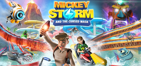 Mickey Storm and the Cursed Mask Cover Image