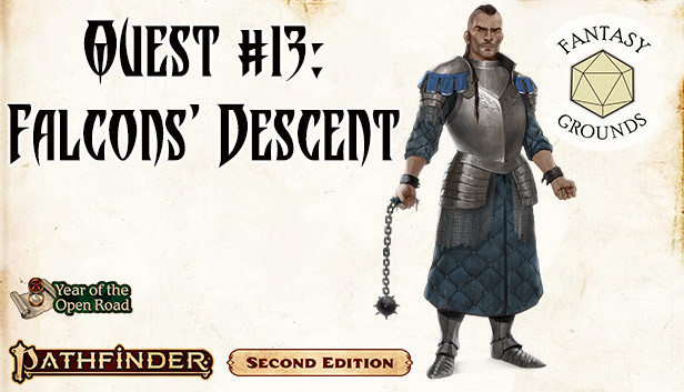 Fantasy Grounds - Pathfinder 2 RPG - Pathfinder Society Quest #13: Falcons' Descent Steam capsule image