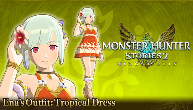 Monster Hunter Stories 2: Wings of Ruin - Ena's Outfit: Tropical Dress Steam capsule image