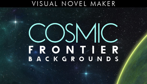 Visual Novel Maker - Cosmic Frontier Backgrounds Steam capsule image