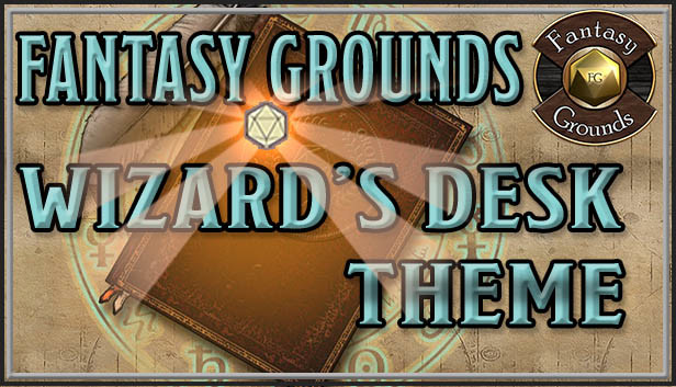 Fantasy Grounds - FG Theme - Wizard's Desk Steam capsule image