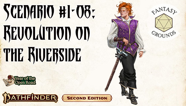 Fantasy Grounds - Pathfinder 2 RPG - Society Scenario #1-08: Revolution on the Riverside Steam capsule image
