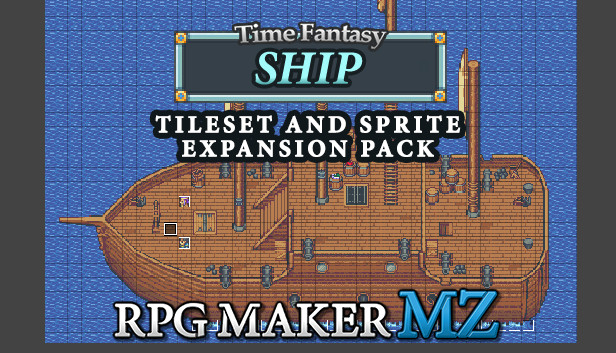 RPG Maker MZ - Time Fantasy Ships Steam capsule image