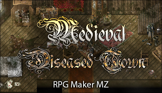 RPG Maker MZ - Medieval: Diseased Town Steam capsule image