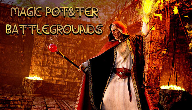 MAGIC POT&TER BATTLEGROUNDS Steam capsule image