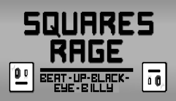 Squares Rage Character - Beat-Up-Black-Eyed Billy Steam capsule image