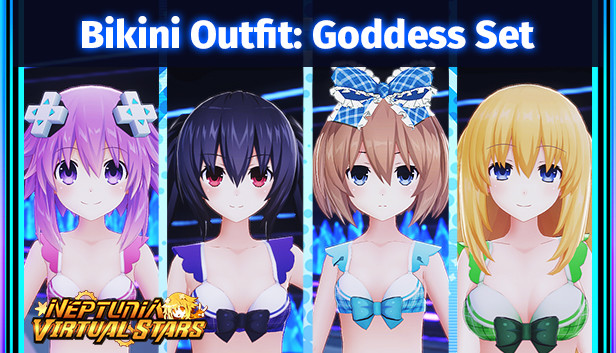 Neptunia Virtual Stars - Bikini Outfit: Goddess Set Steam capsule image
