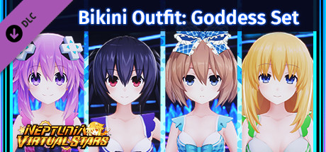 Neptunia Virtual Stars - Bikini Outfit: Goddess Set header