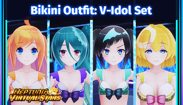 Neptunia Virtual Stars - Bikini Outfit: V-Idol Set Steam capsule image