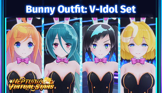 Neptunia Virtual Stars - Bunny Outfit: V-Idol Set Steam capsule image