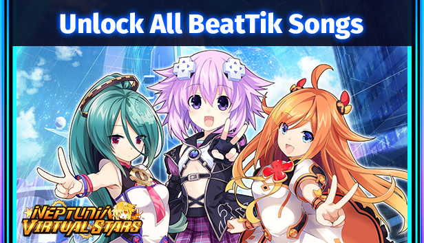Neptunia Virtual Stars - Unlock All BeatTik Songs Steam capsule image