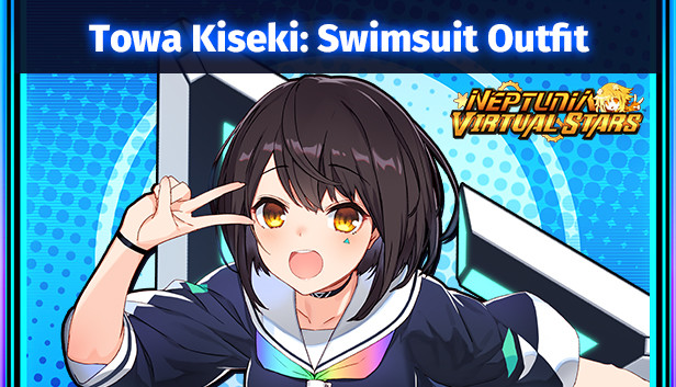 Neptunia Virtual Stars - Towa Kiseki: Swimsuit Outfit Steam capsule image
