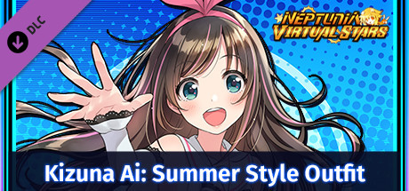 Neptunia Virtual Stars - Kizuna AI: Summer Style Outfit header