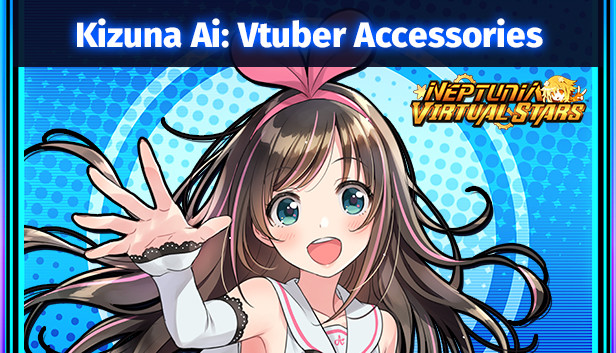 Neptunia Virtual Stars - Kizuna AI - Vtuber Accessories Steam capsule image