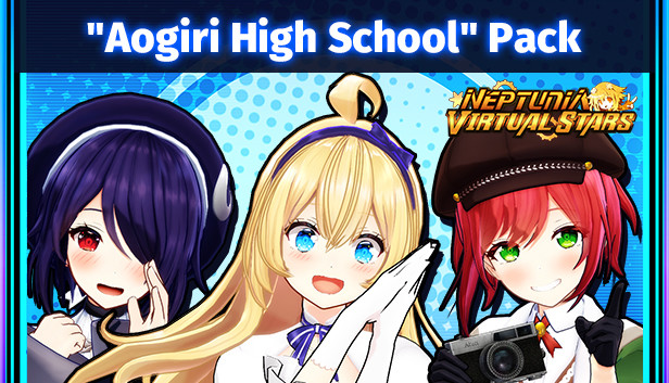 Neptunia Virtual Stars - Aogiri High School Pack Steam capsule image